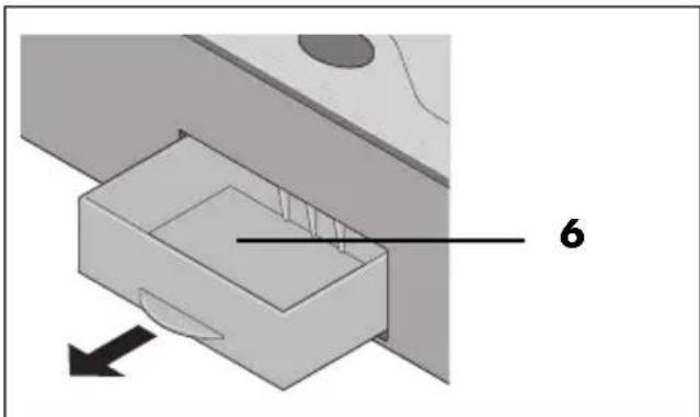 Grillmeister SEGS 2200 B2 - Emptying the grease drip tray - 1