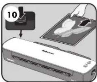 FELLOWES Ion 95 - LAMINATOR CONTROLS / QUICK START GUIDE 3 - 10