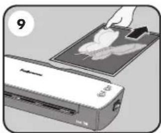 FELLOWES Ion 95 - LAMINATOR CONTROLS / QUICK START GUIDE 3 - 9