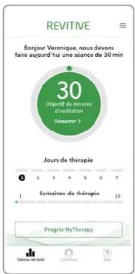 REVITIVE Medic Coach - Utilisation des repose-pieds - 1