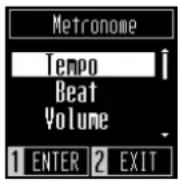 KAWAI CN201 - Allumer/éteindre le métronome - 1