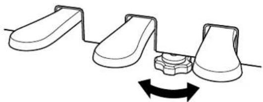 KAWAI CN201 - Vis de support du pédalier - 1