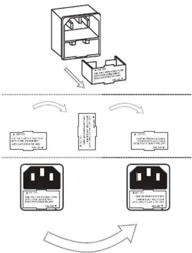 SAMSON RS110A - ADVERTENCIA: Antes de realizar esta operacion, retire el cable de alimentacion! - 1