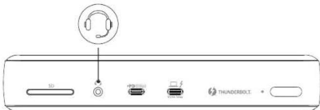 Anker PowerExpand Elite 12in1 Thunderbolt 4 Dock - 音訊插孔 - 1