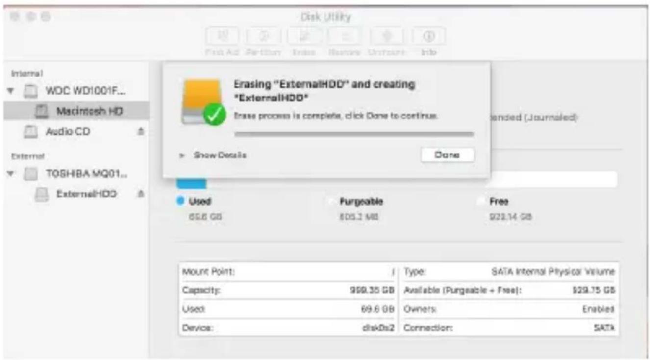 VERBATIM 70374 - Click the "Erase" button and confirm erasure on the popup menu. - 1