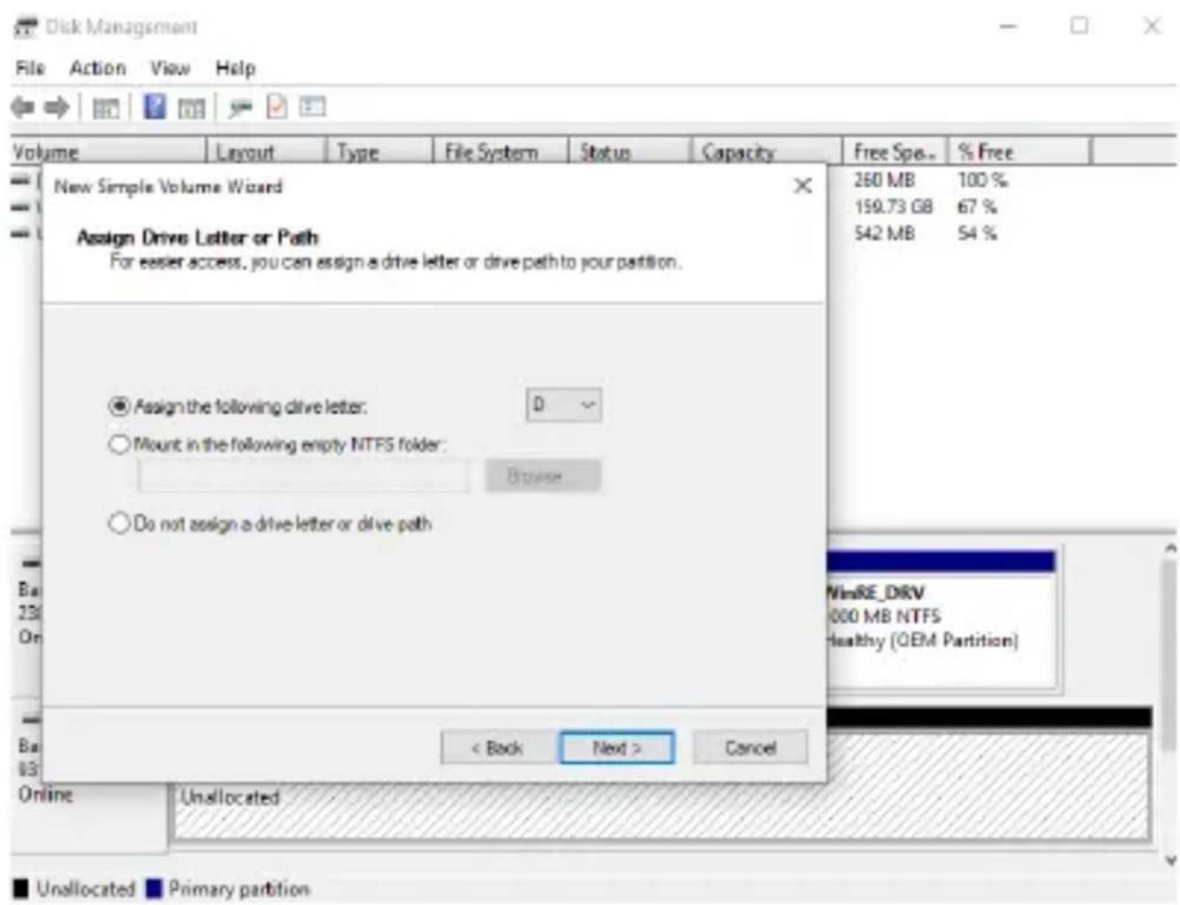 VERBATIM 70374 - Assign a drive letter and click "Next." - 1