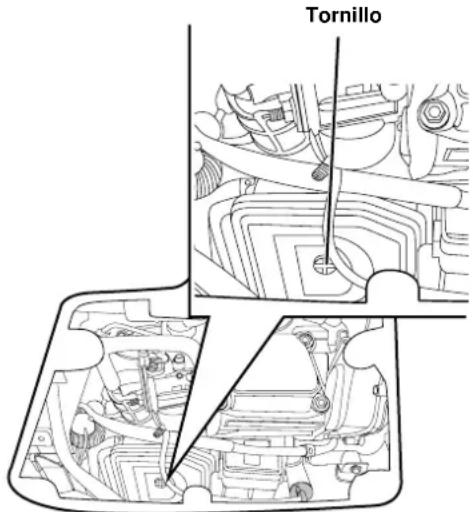 Cummins Onan P2500i - PANEL DE SERVICIO DEL MOTOR - 2