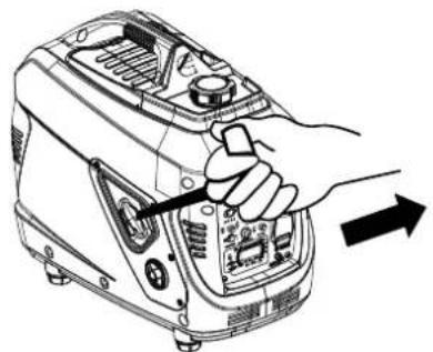 Cummins Onan P2500i - STARTING THE ENGINE - 2