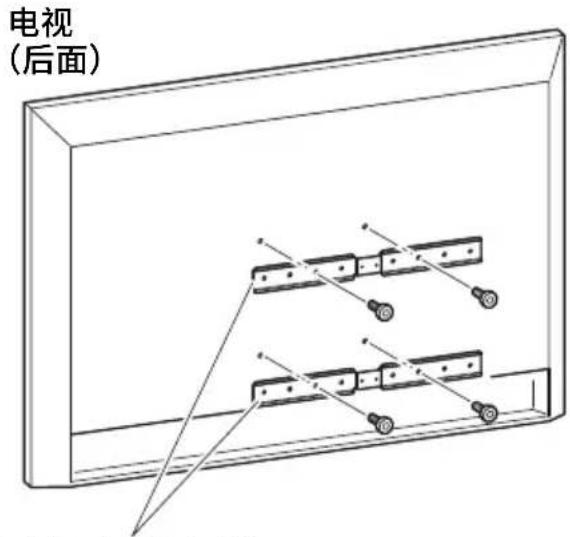 YAMAHA CS800 - 安装壁式安装支架 - 1