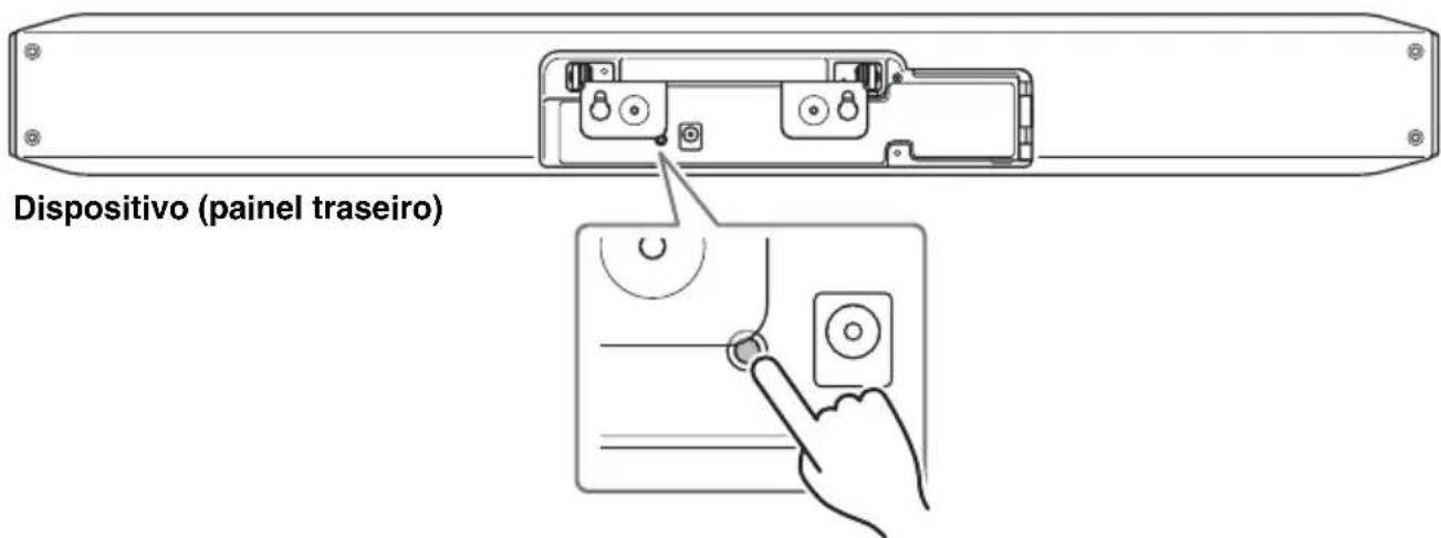 YAMAHA CS800 - Emparelhando o dispositivo e o controle remoto - 1