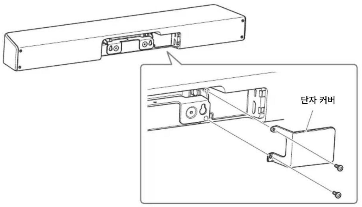 YAMAHA CS800 - 단자 커버 설치 - 1