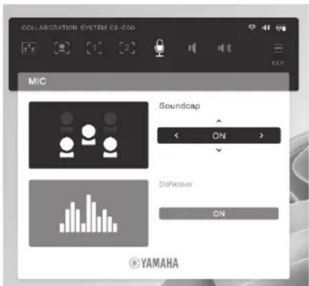 YAMAHA CS800 - Einstellungsmenü benutzen - 2