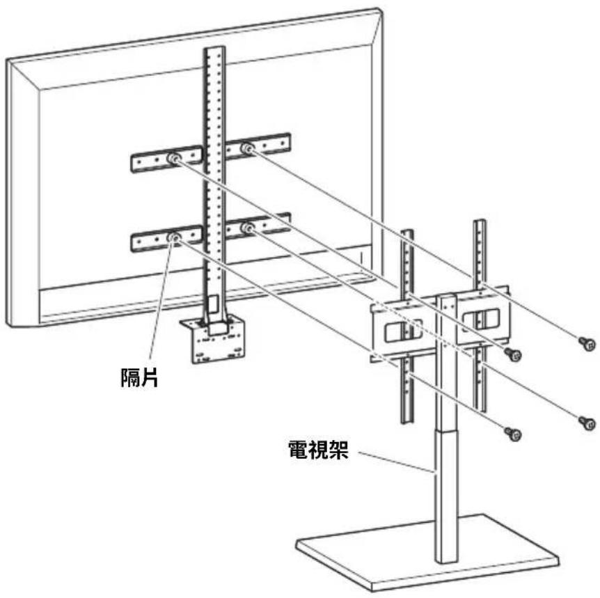 YAMAHA CS800 - 安装至電視架。 - 1
