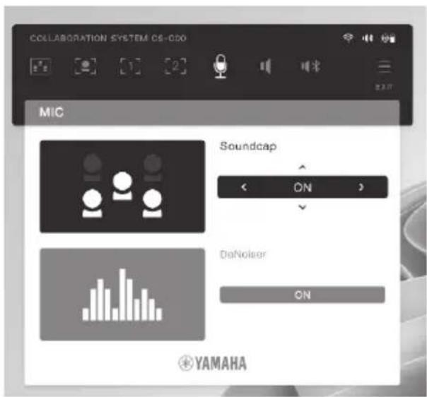 YAMAHA CS800 - Utilización del menú de ajustes - 2