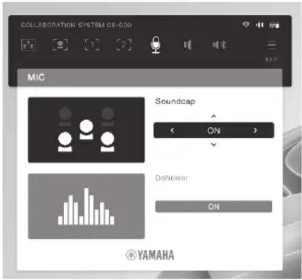 YAMAHA CS800 - Usando o menu de configurações - 2