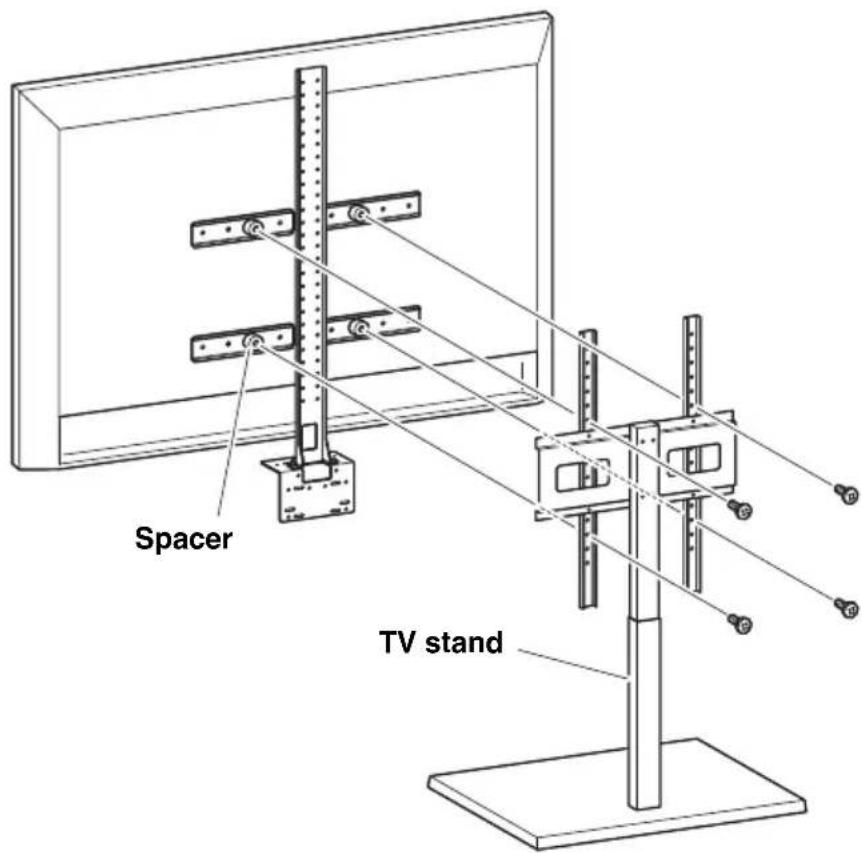 YAMAHA CS800 - Attach to a TV stand. - 1