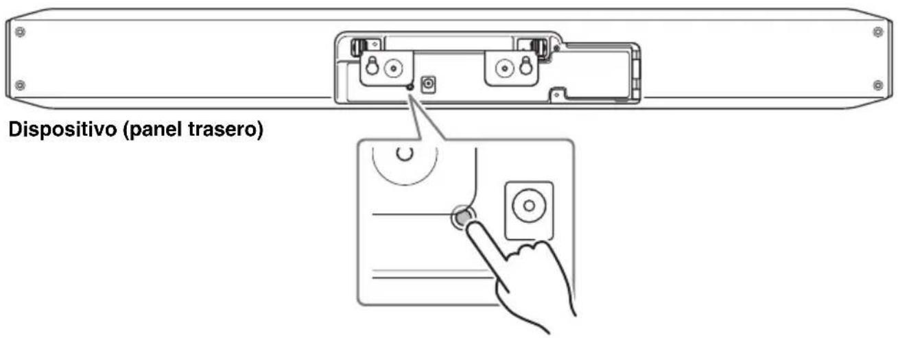YAMAHA CS800 - Emparejar el dispositivo y el mando a distancia - 1