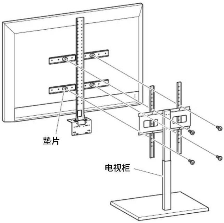 YAMAHA CS800 - 安装到电视柜上。 - 1