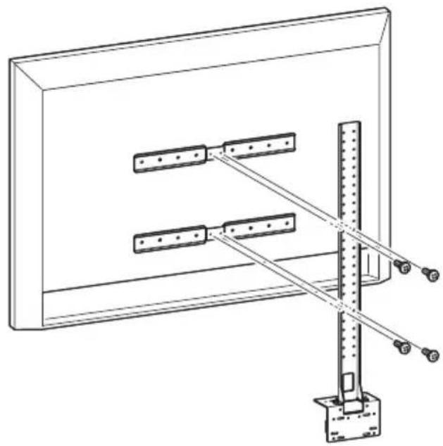YAMAHA CS800 - (VESA)-Bildschirmhalterung anbringen - 3