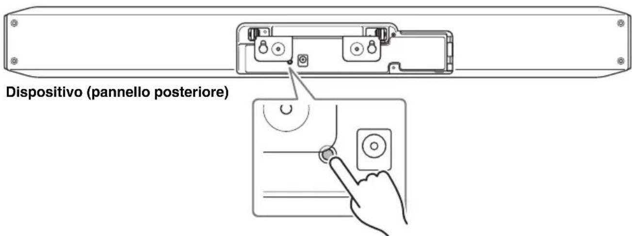 YAMAHA CS800 - Accoppiamento del dispositivo e del telecomando - 1