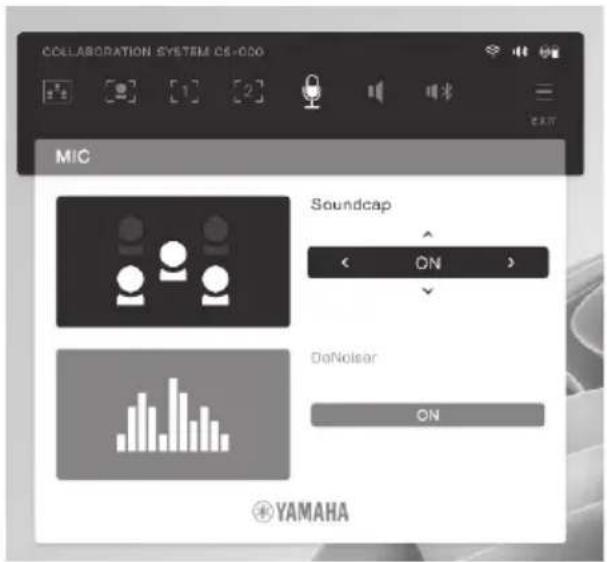 YAMAHA CS800 - 使用遙控器上的平移 / 傾斜按鈕進行瀏覽。 - 2