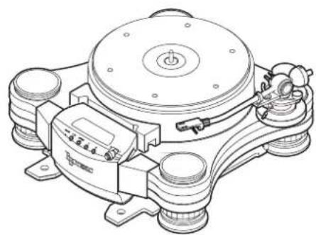 Esoteric Grandioso T1 - Following the installation rails, insert the motor unit. - 2