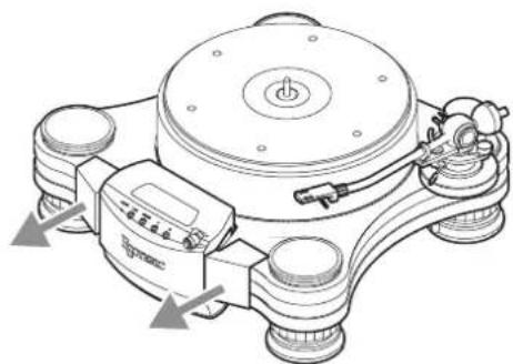Esoteric Grandioso T1 - Following the installation rails, insert the motor unit. - 5