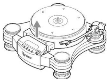 Esoteric Grandioso T1 - Following the installation rails, insert the motor unit. - 4