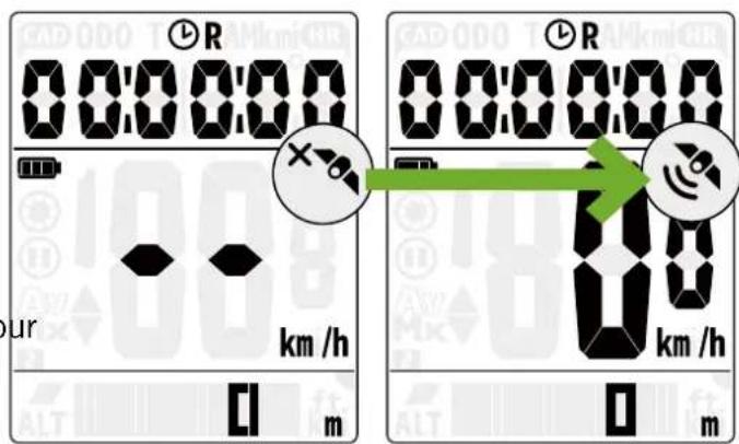 Bryton Rider 11 - Étape 3. acquérir le signal GPS - 1