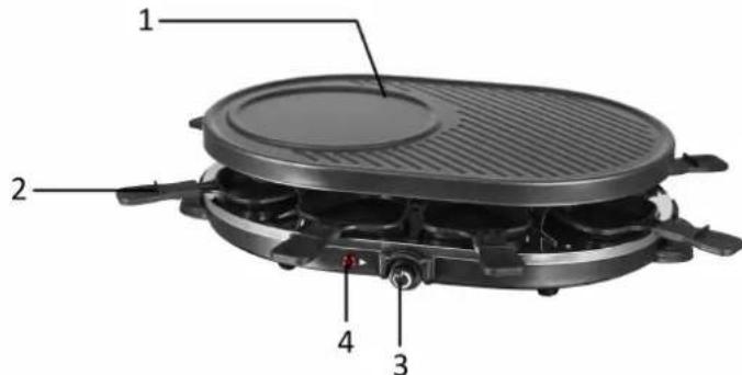 Emerio RG105522.9 - LIST OF COMPONENTS - 1