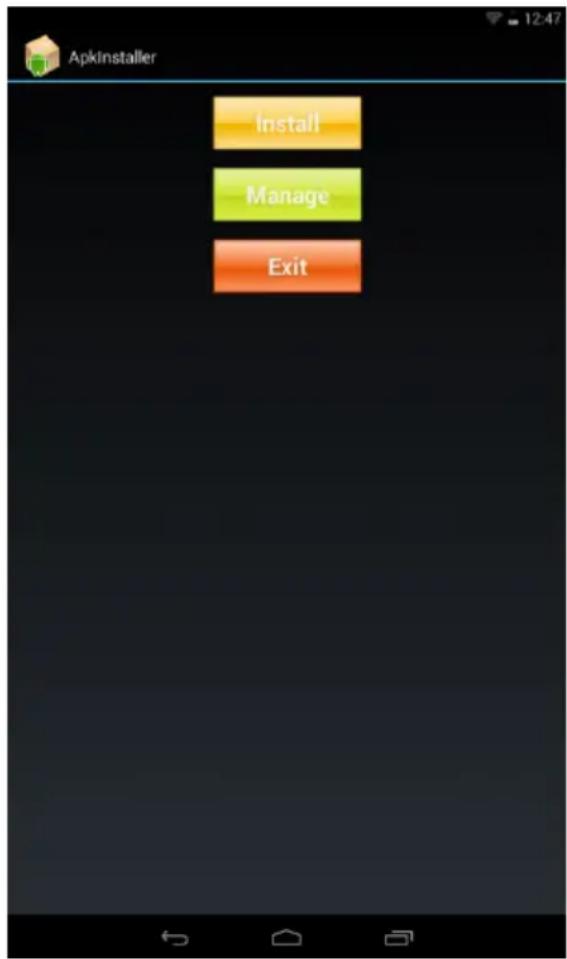 HAIER C Display E701 - g. Installer/désinstaller une application - 1