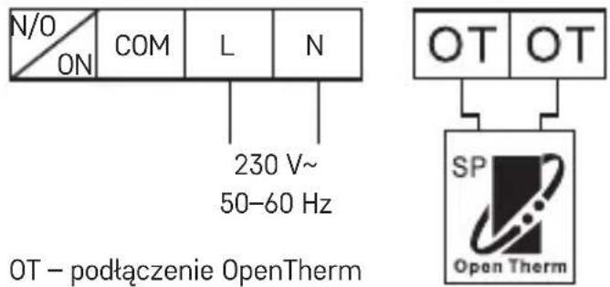 Emos P5611OT - Schemat podłaczenia pompy/zaworu silnikowego - 4