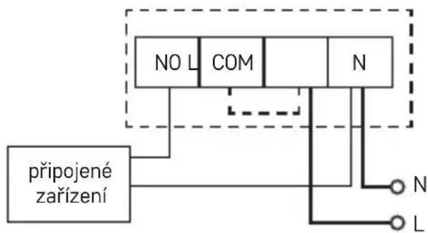 Emos P5611OT - Scheme pripojeni cerpadla/motorizovaneho ventilu - 2