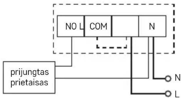 Emos P5611OT - Siurblio ir motorizuoto voztuvo prijungimo schema - 2