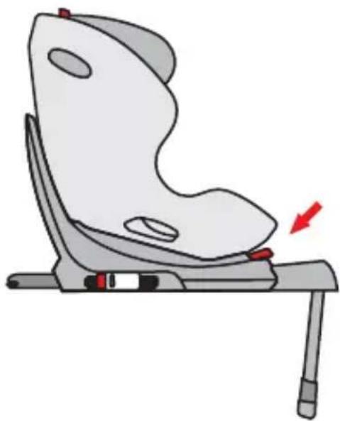 Osann Niki Start - Les positions d'assise suivantes sont possibles : - 1