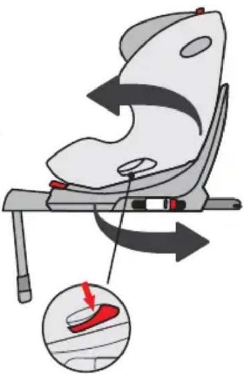 Osann Niki Start - Rotación del asiento infantil - 1