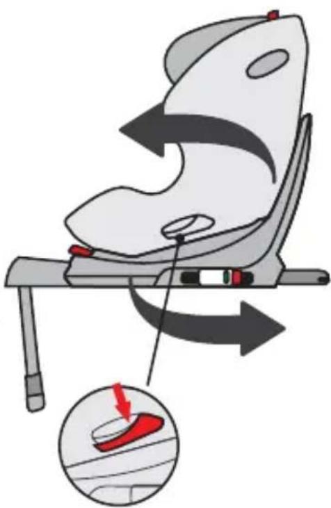 Osann Niki Start - Turning the child car seat - 1