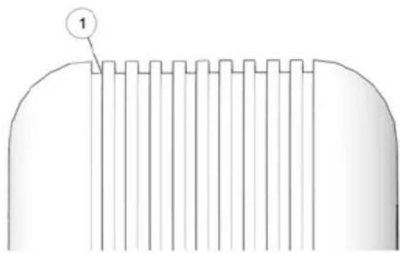 GEM eM1400 LSV (2021) - PROFONDEUR DE SCULPTURE DE PNEU - 1