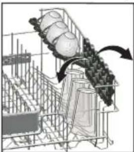 TEKA DFI 46950 - Support à hauteur ajustable du panier supérieur - 1