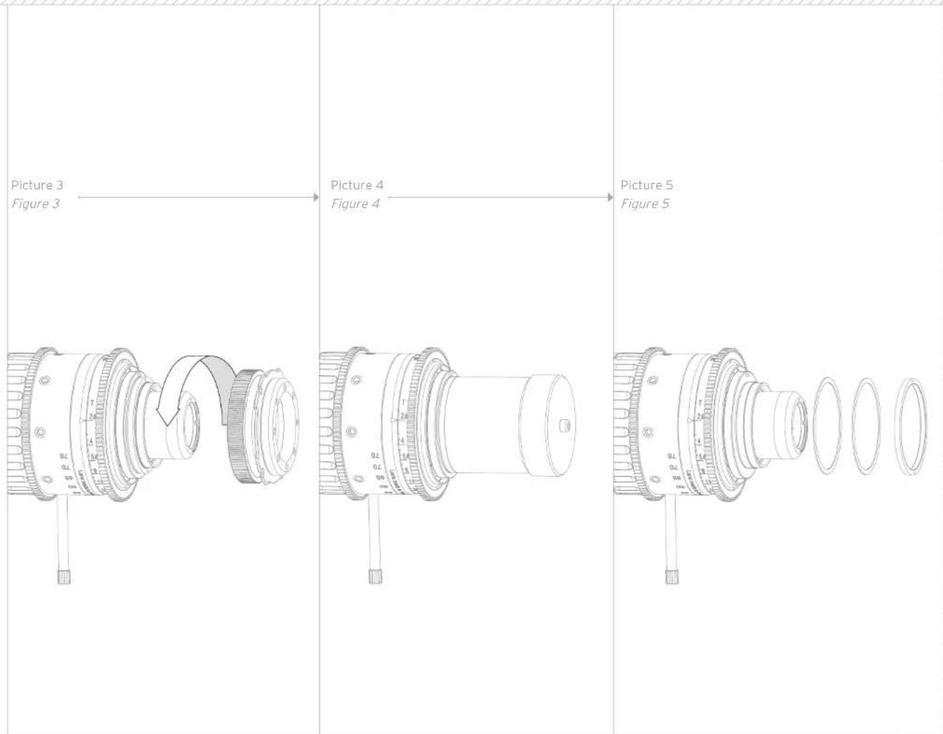 Angénieux Optimo 2876 - FLANGE/BACK-FOCUS ADJUSTMENT - 1