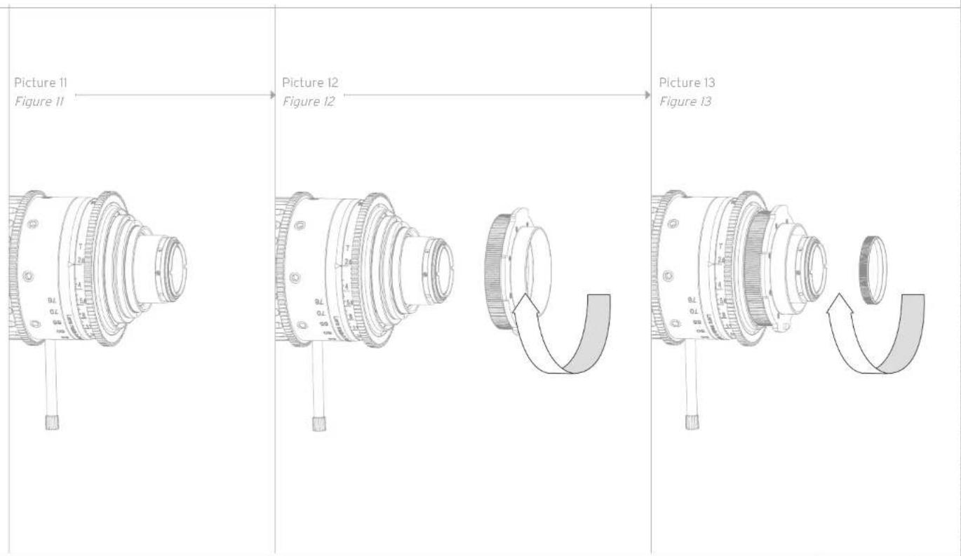 Angénieux Optimo 2876 - FLANGE/BACK-FOCUS ADJUSTMENT - 6