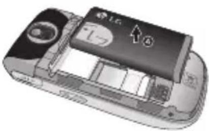 LG KP265C - Retirez la batterie. - 3