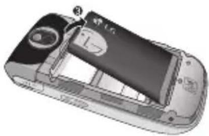 LG KP265C - Retirez la batterie. - 2