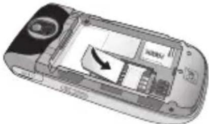 LG KP265C - Install the SIM card. - 1