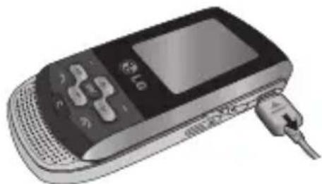 LG KP265C - Débranchement du chargeur - 1