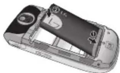 LG KP265C - Installez la batterie. - 2