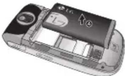 LG KP265C - Remove the battery. - 3