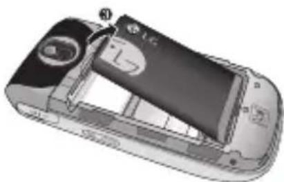 LG KP265C - Remove the battery. - 2