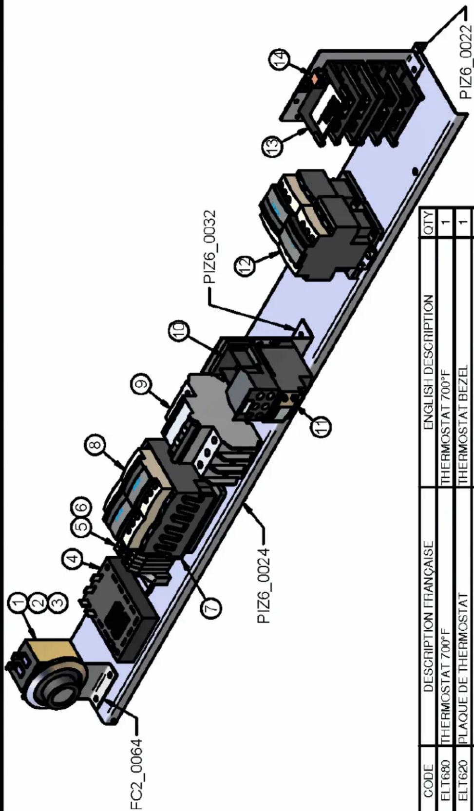 Doyon PIZ3 - PIZ3 1PH 208-240V 50/60HZ - 3