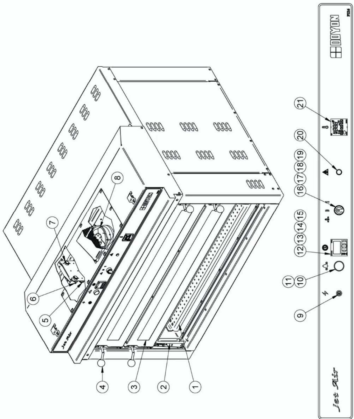 Doyon PIZ3 - BAKE CHART - 3